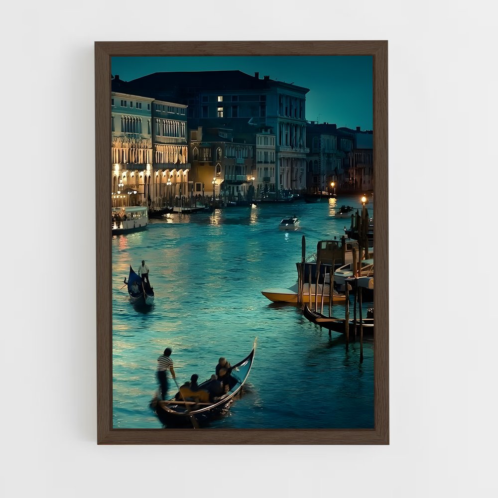 ap-grand canal-13 cadre Bois foncé