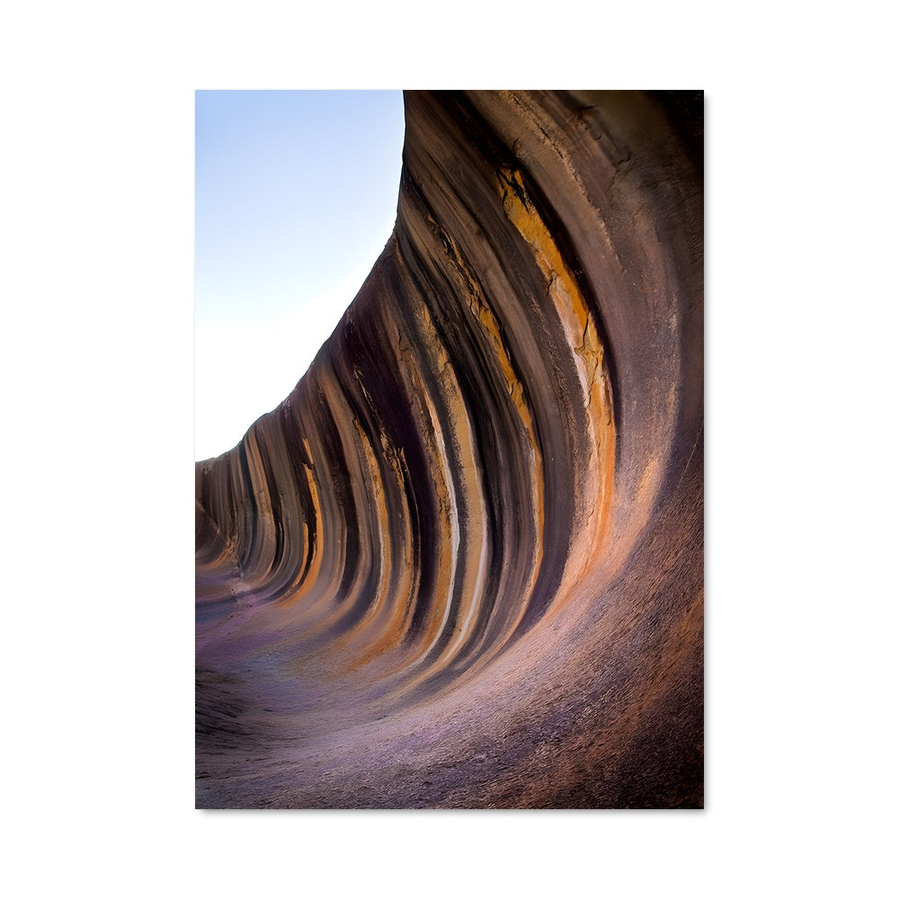 Poster Courbes de Granite