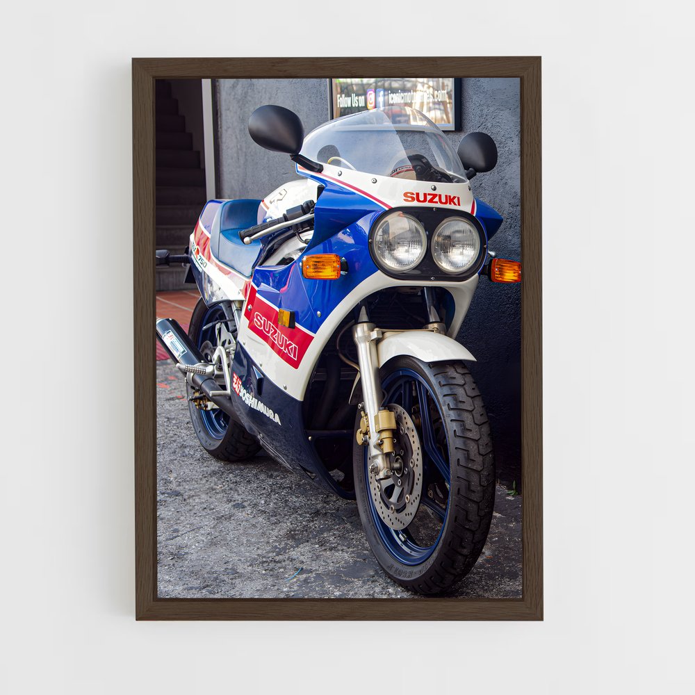 ap-gsx-r750-1 cadre Bois foncé