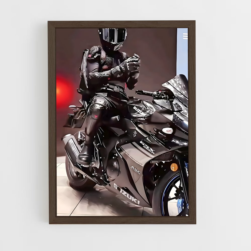 ap-gsx250r-1 cadre Bois foncé