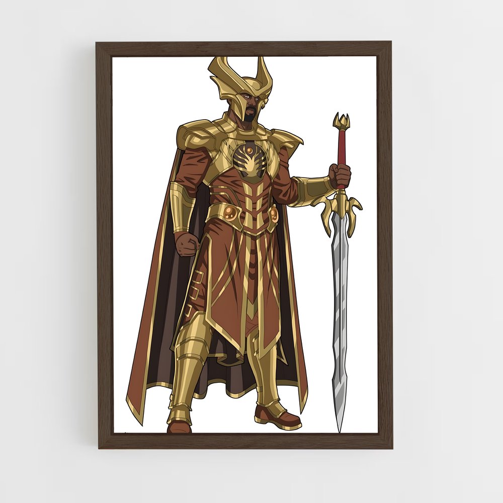 ap-heimdall-10 cadre Bois foncé