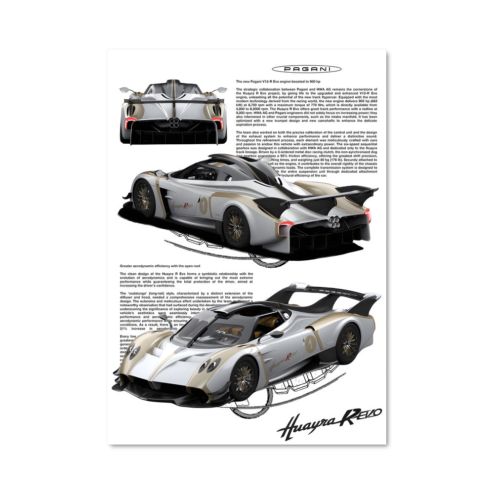 Poster Huayra Vision