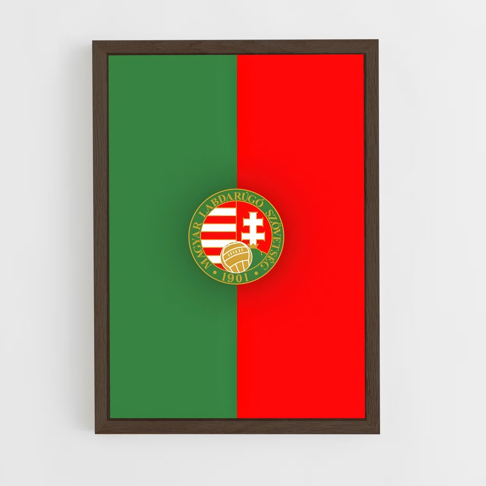 ap-hungary national football team-4 cadre Bois foncé