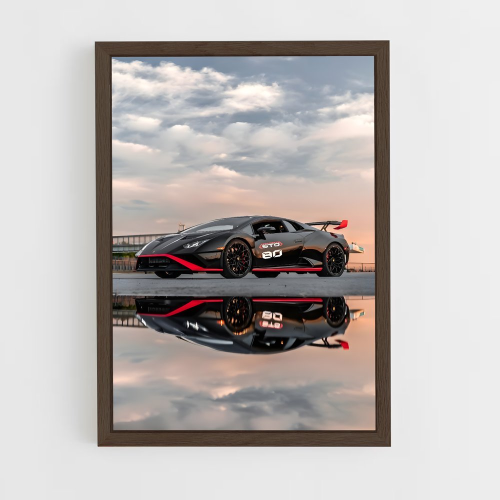 ap-huracan-3 cadre Bois foncé