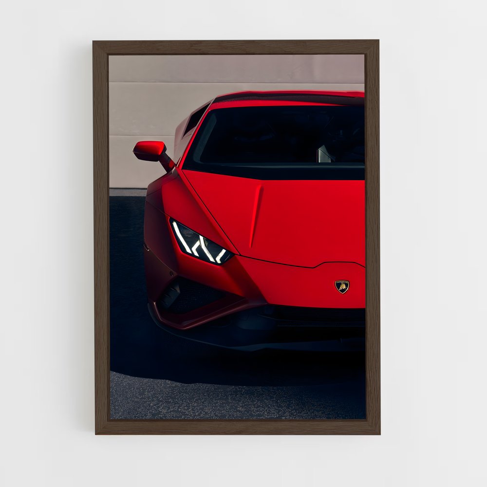 ap-huracan evo rwd-3 cadre Bois foncé