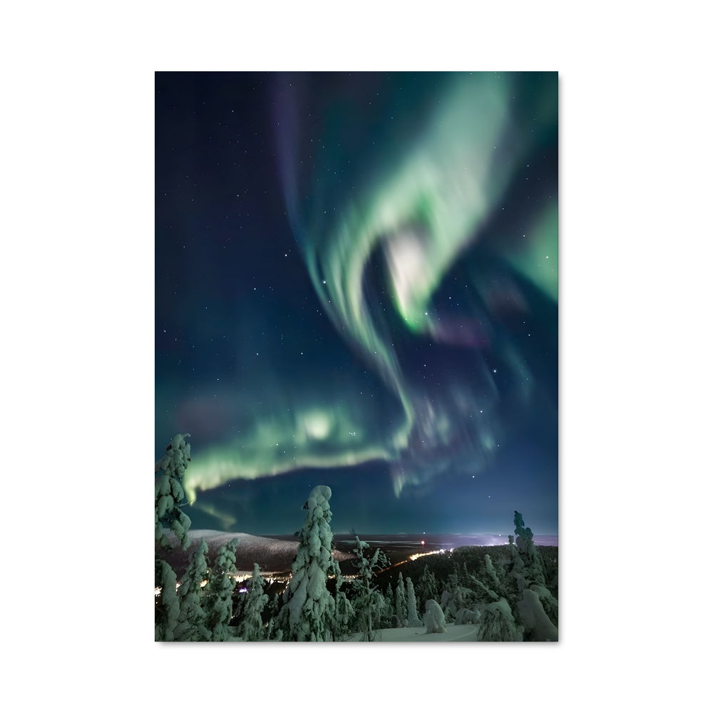 Poster Iceland aurora 94363