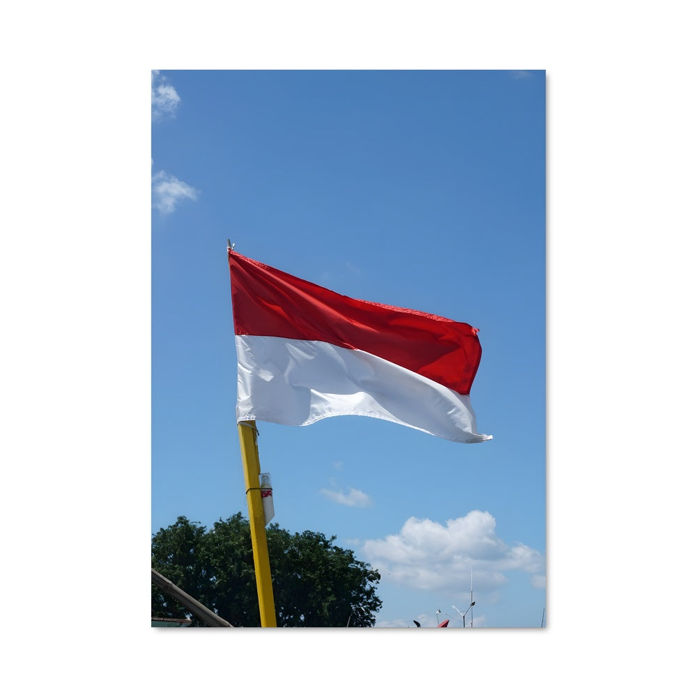 Poster Flamme d'Indonésie