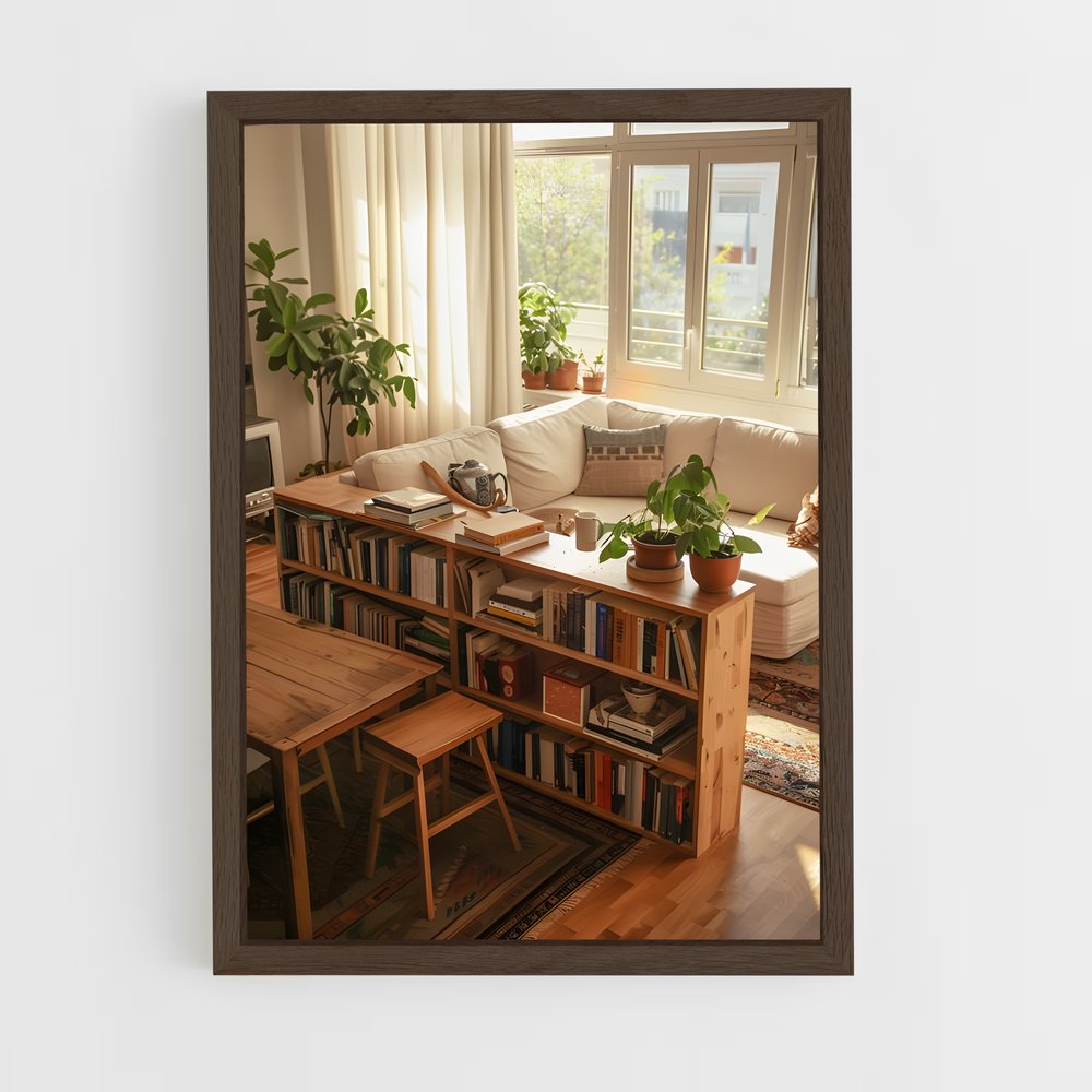ap-interior design-14 cadre Bois foncé