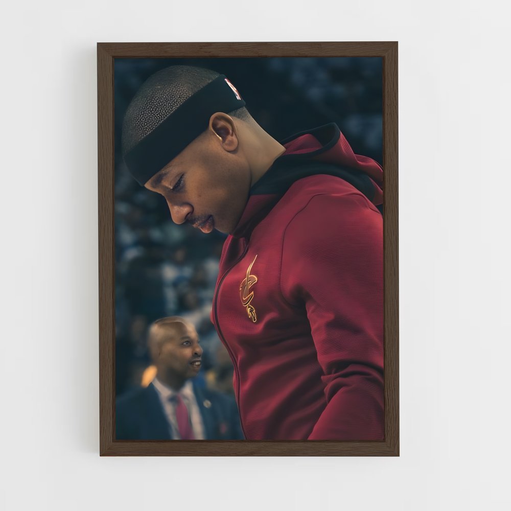 ap-isiah thomas-8 cadre Bois foncé