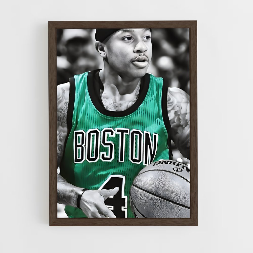 ap-isiah thomas-9 cadre Bois foncé