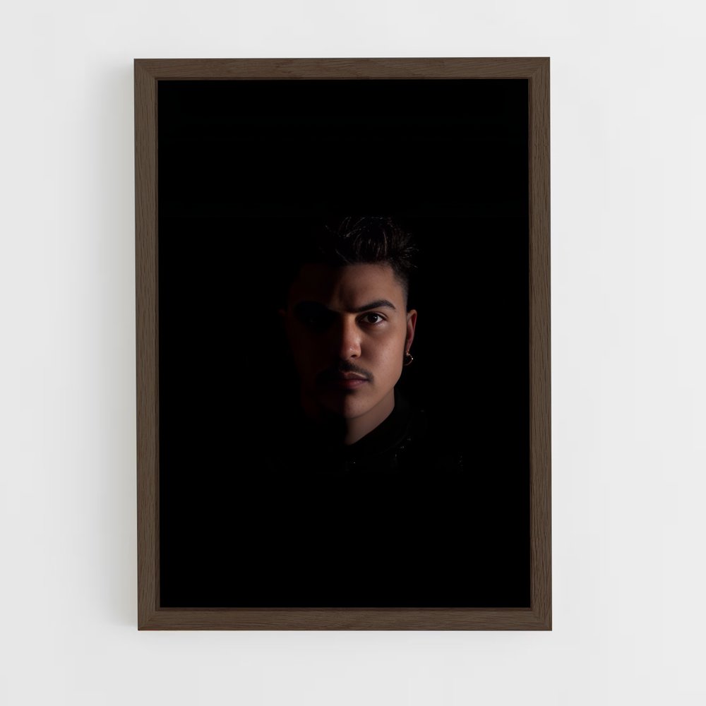 ap-izi-5 cadre Bois foncé