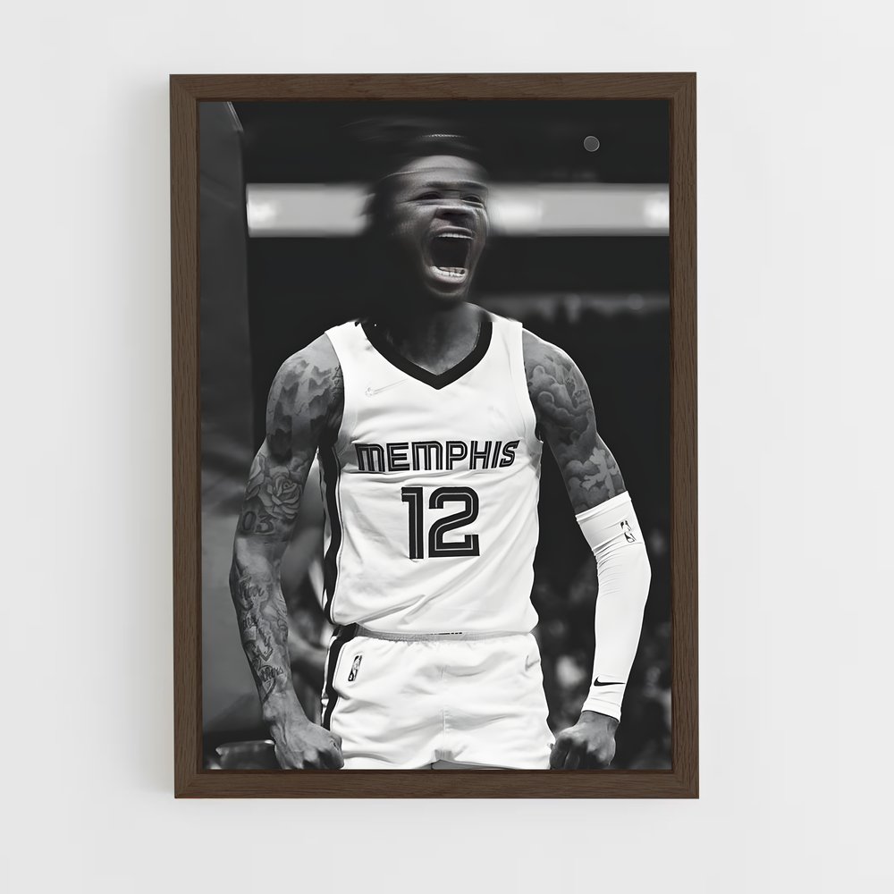 ap-ja morant-7 cadre Bois foncé