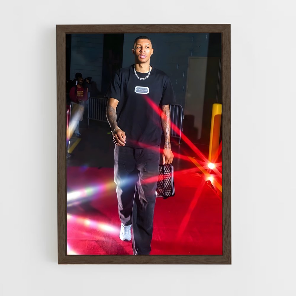ap-jabari smith jr-4 cadre Bois foncé