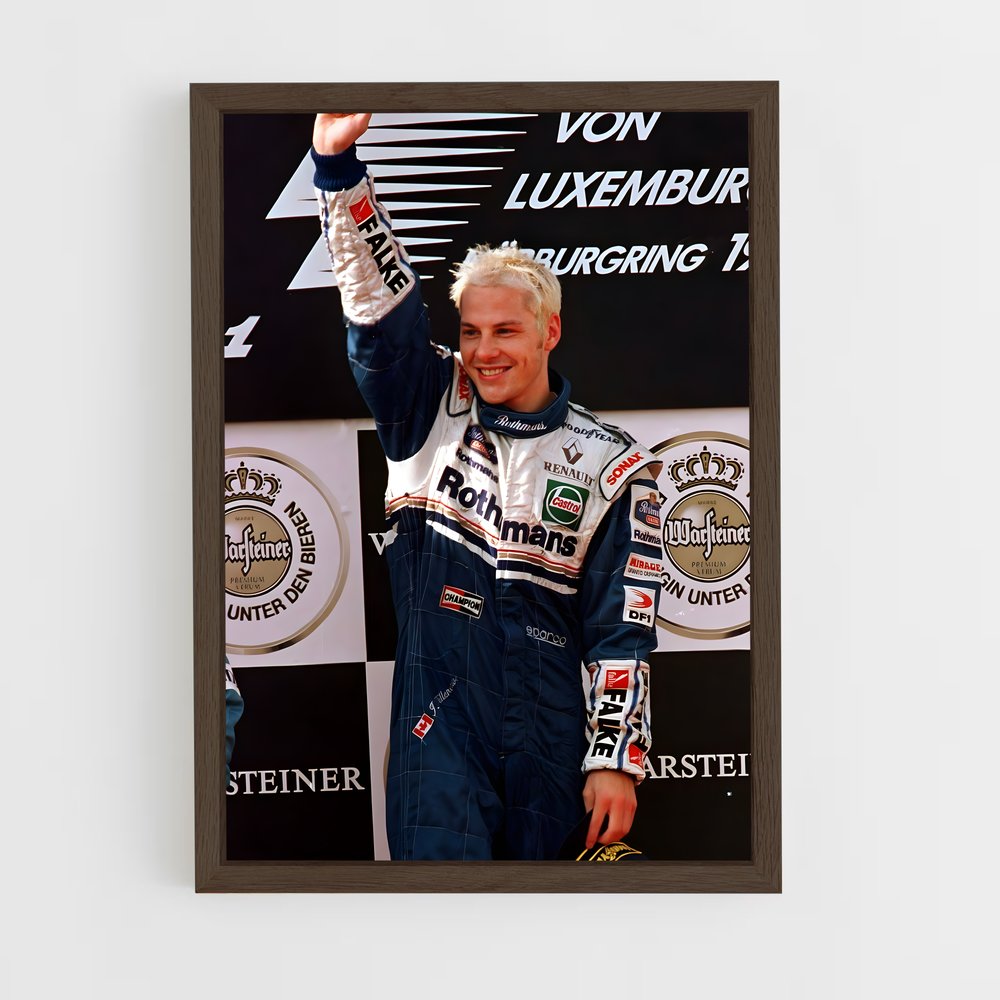 ap-jacques villeneuve-1 cadre Bois foncé