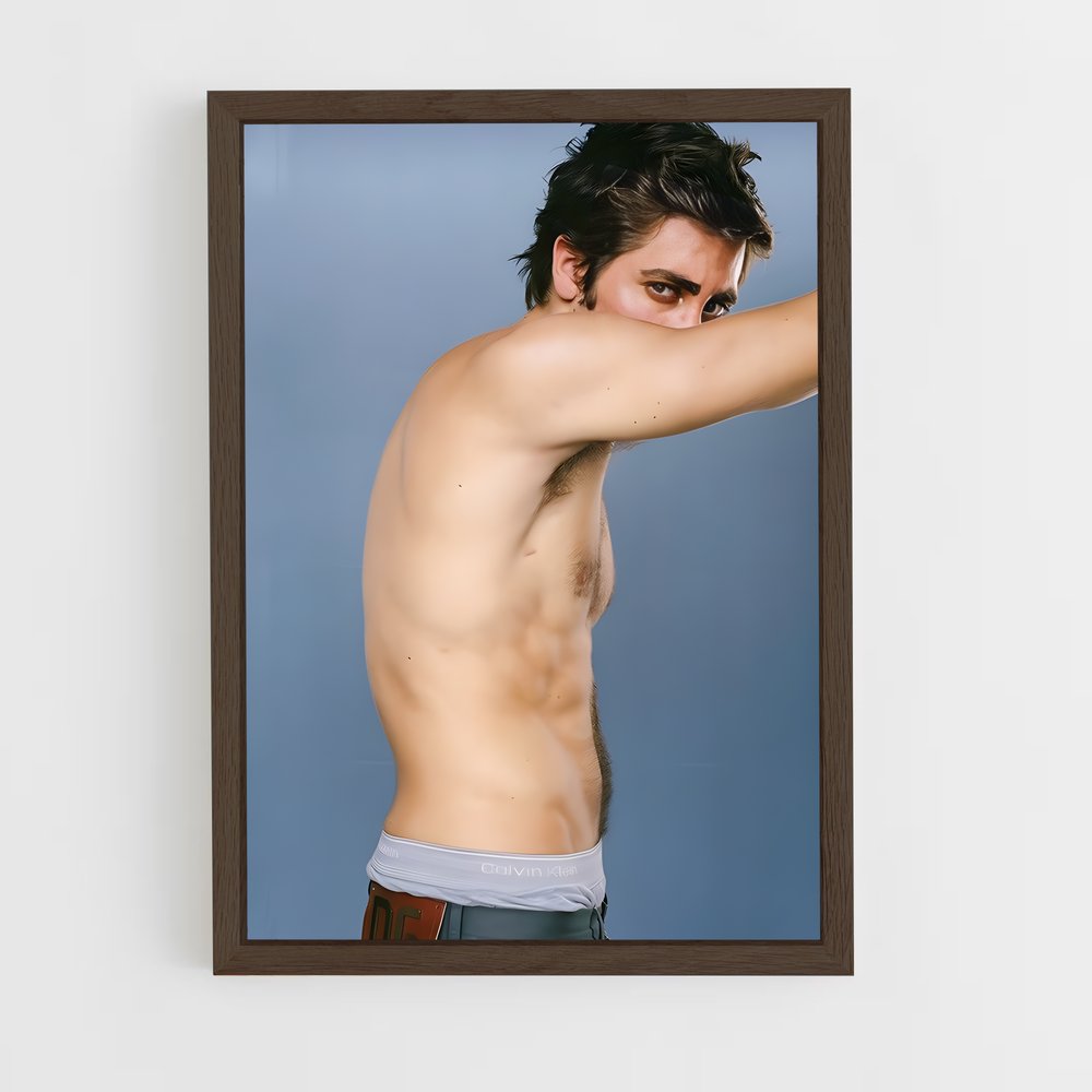 ap-jake gyllenhaal-4 cadre Bois foncé