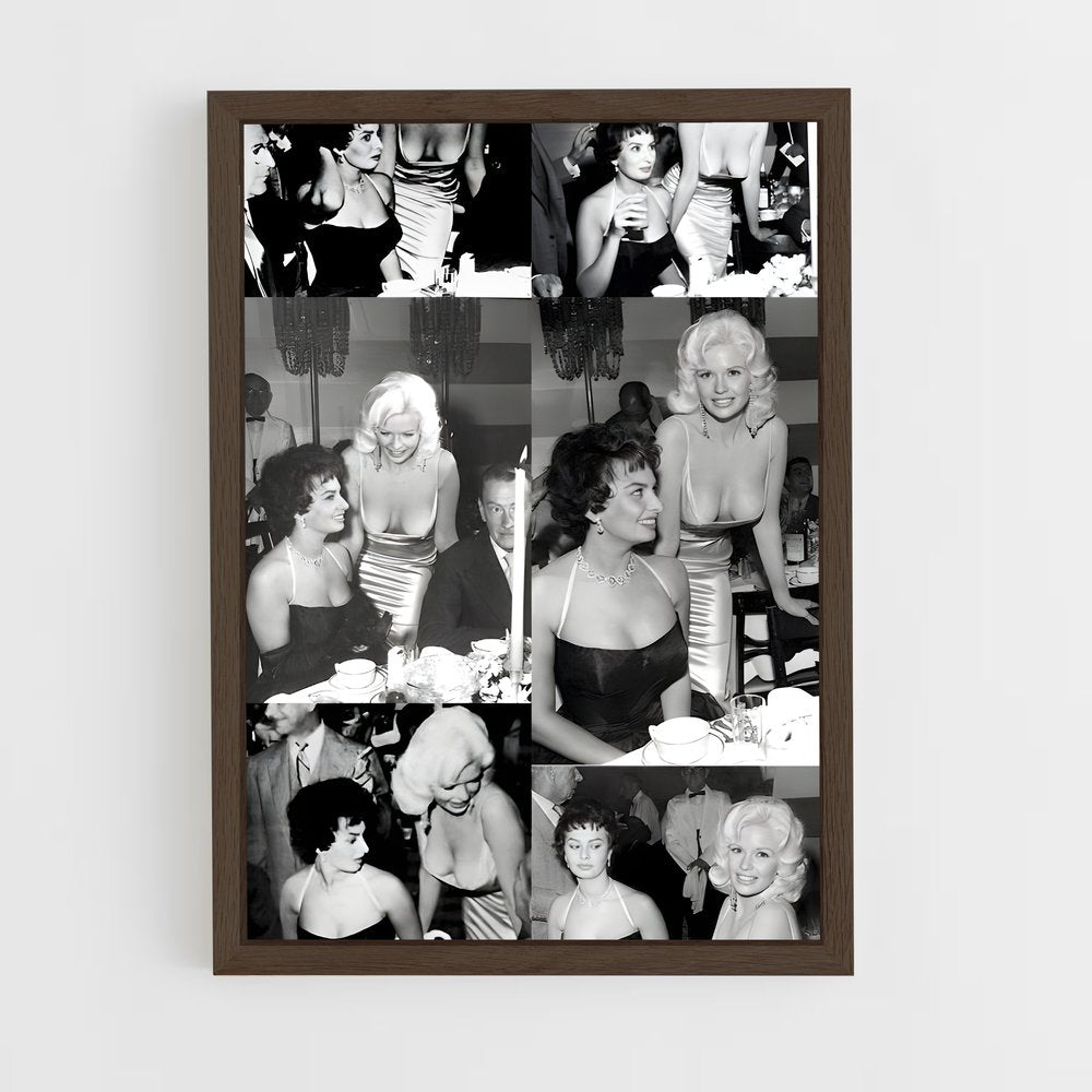 ap-jayne mansfield-5 cadre Bois foncé