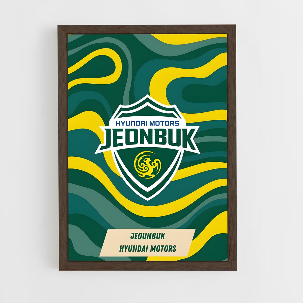 ap-jeonbuk hyundai motors-1 cadre Bois foncé