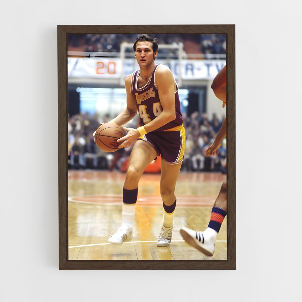 ap-jerry west-2 cadre Bois foncé
