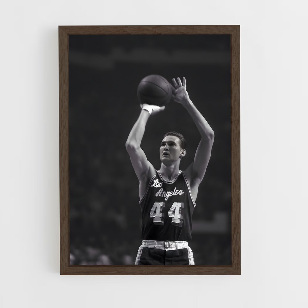 ap-jerry west-4 cadre Bois foncé