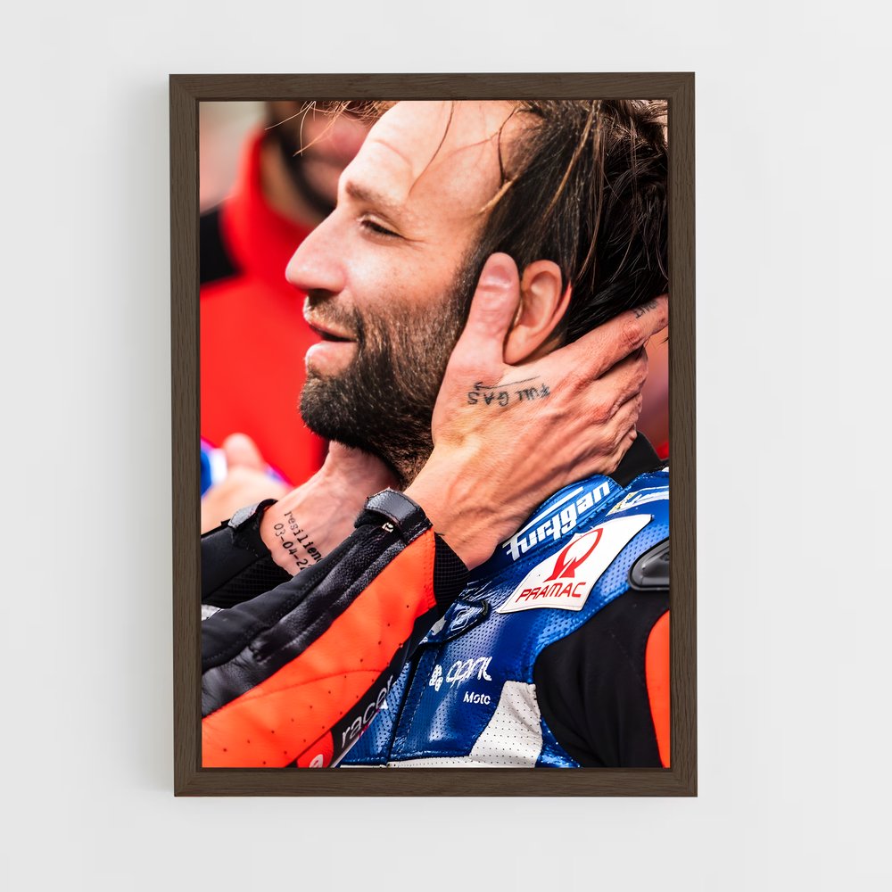 ap-johann zarco-4 cadre Bois foncé