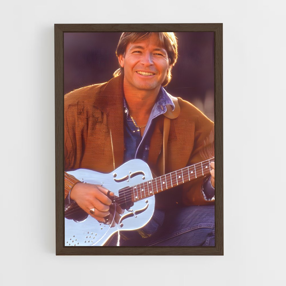 ap-john denver-4 cadre Bois foncé
