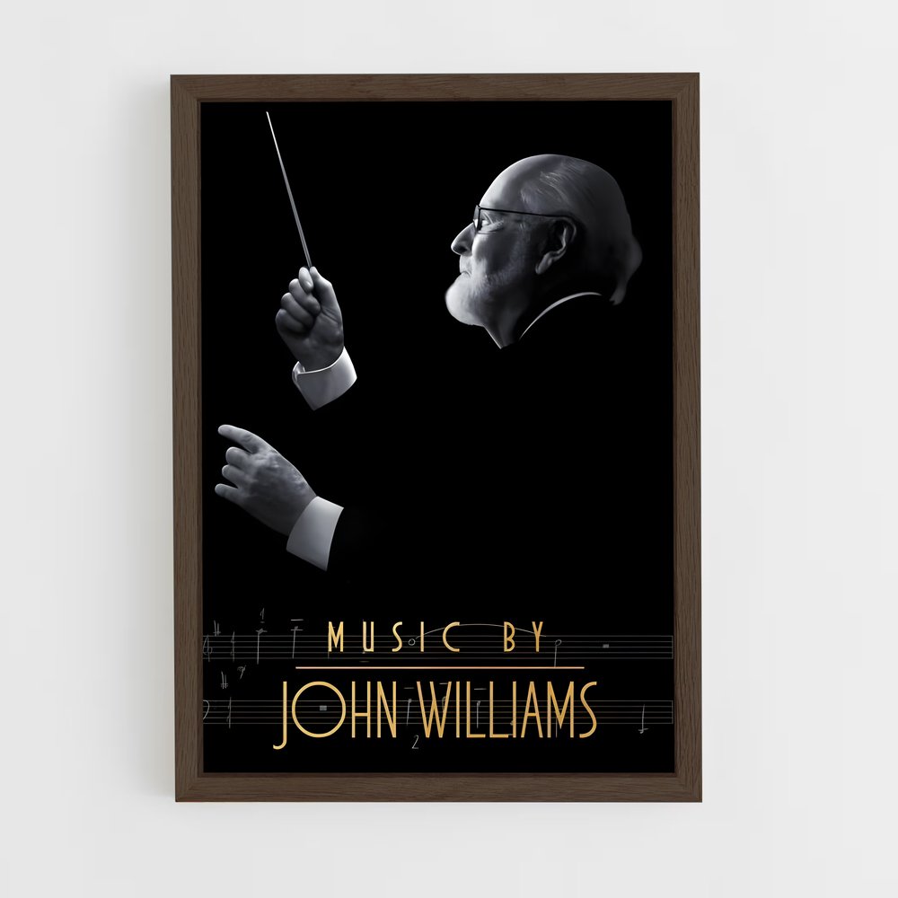 ap-john williams composer-1 cadre Bois foncé