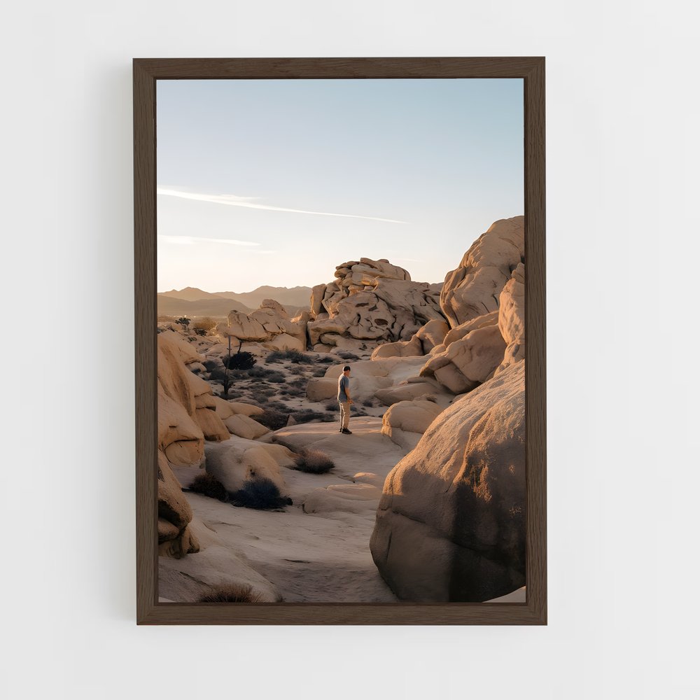 ap-joshua tree-1 cadre Bois foncé