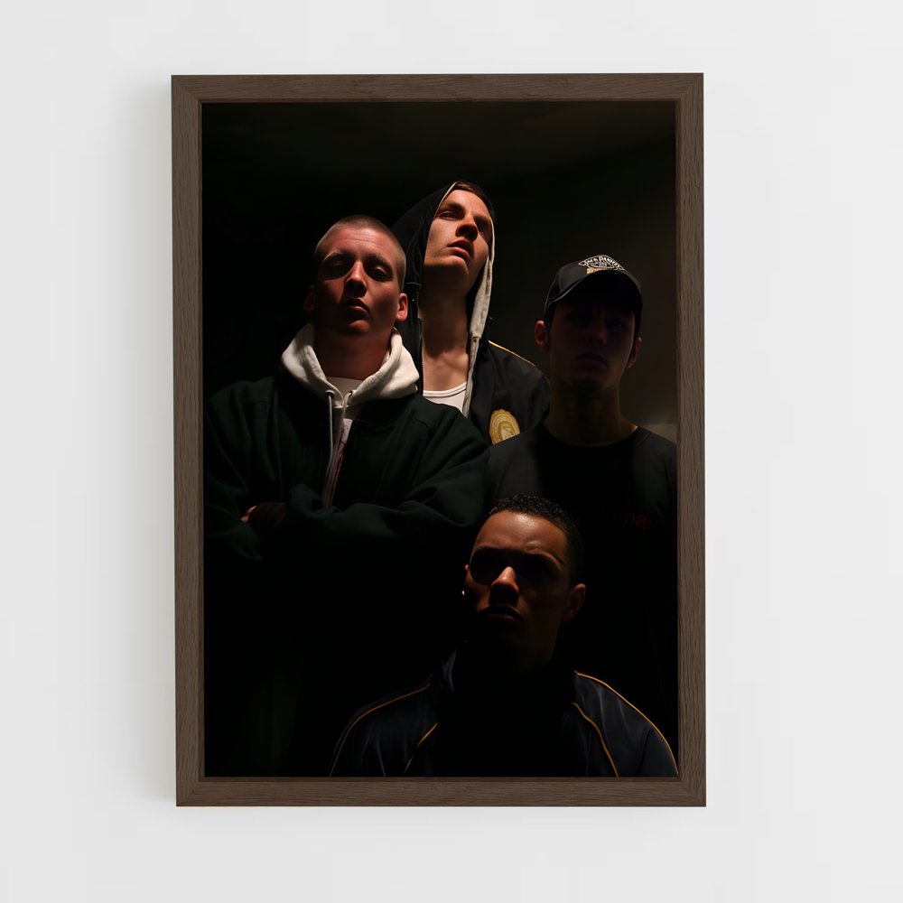 ap-k.i.z-4 cadre Bois foncé