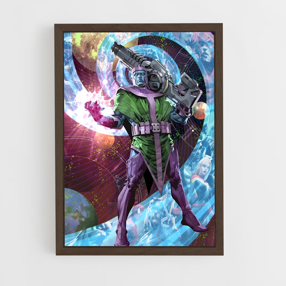 ap-kang the conqueror-1 cadre Bois foncé