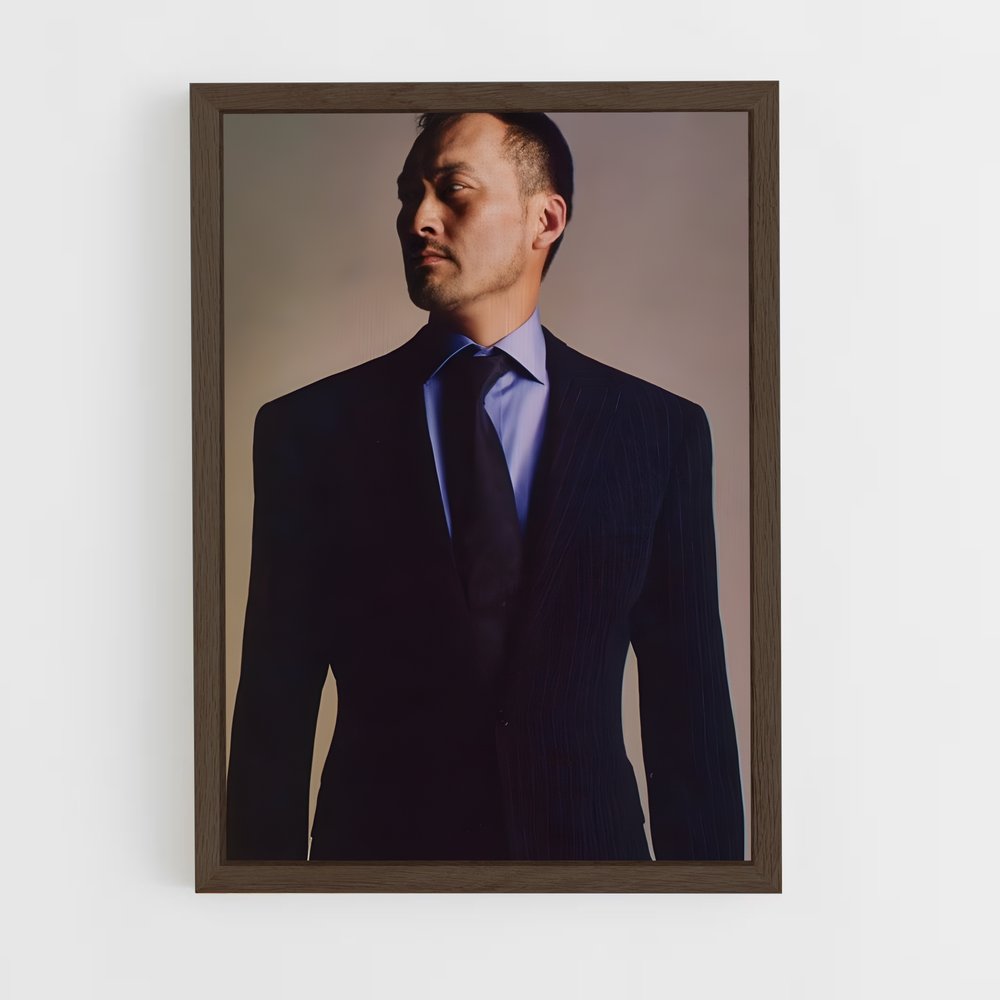ap-ken watanabe-5 cadre Bois foncé