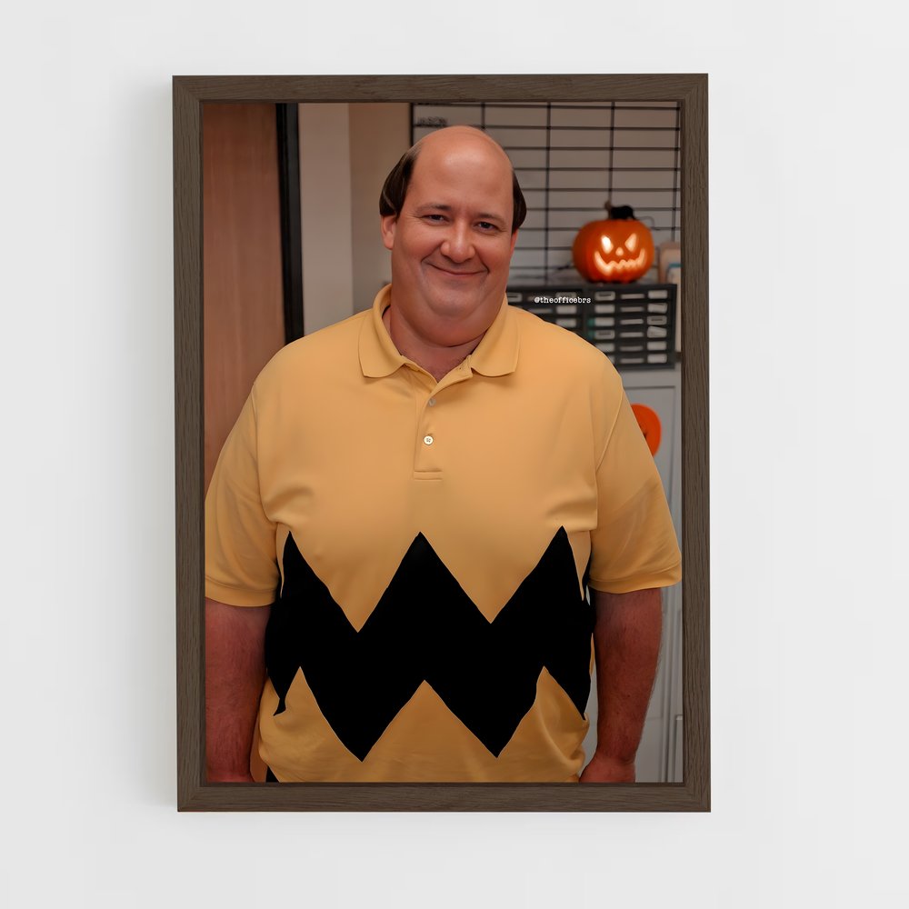 ap-kevin malone-2 cadre Bois foncé