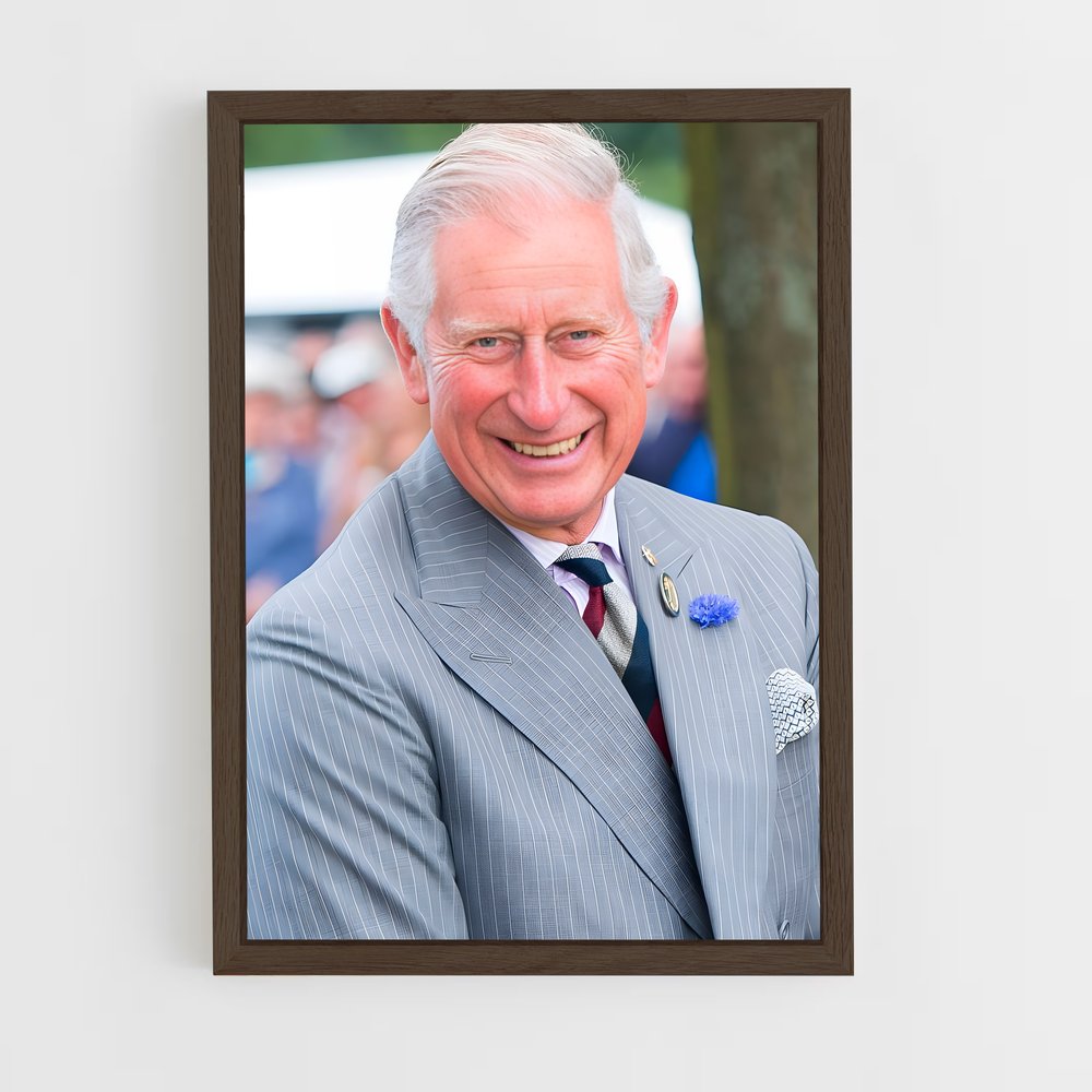 ap-king charles iii-8 cadre Bois foncé