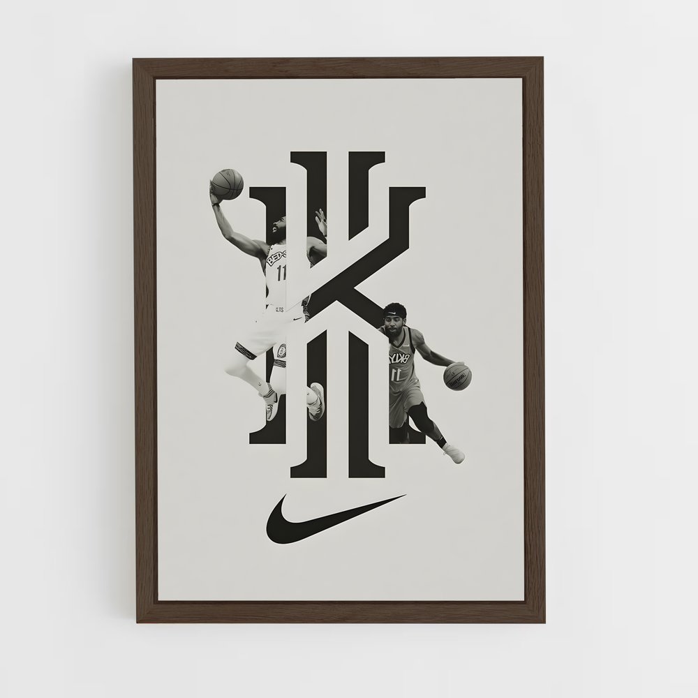 ap-kyrie irving-2 cadre Bois foncé