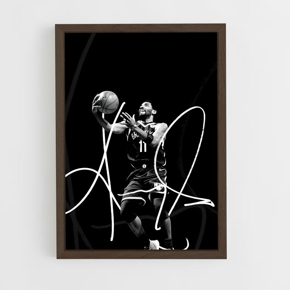 ap-kyrie irving-8 cadre Bois foncé
