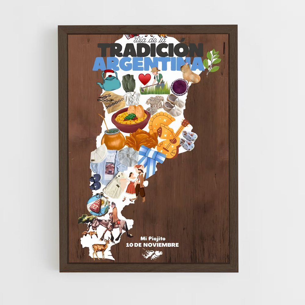 ap-la nacion-3 cadre Bois foncé