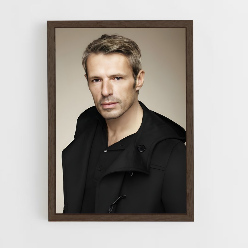 ap-lambert wilson-9 cadre Bois foncé