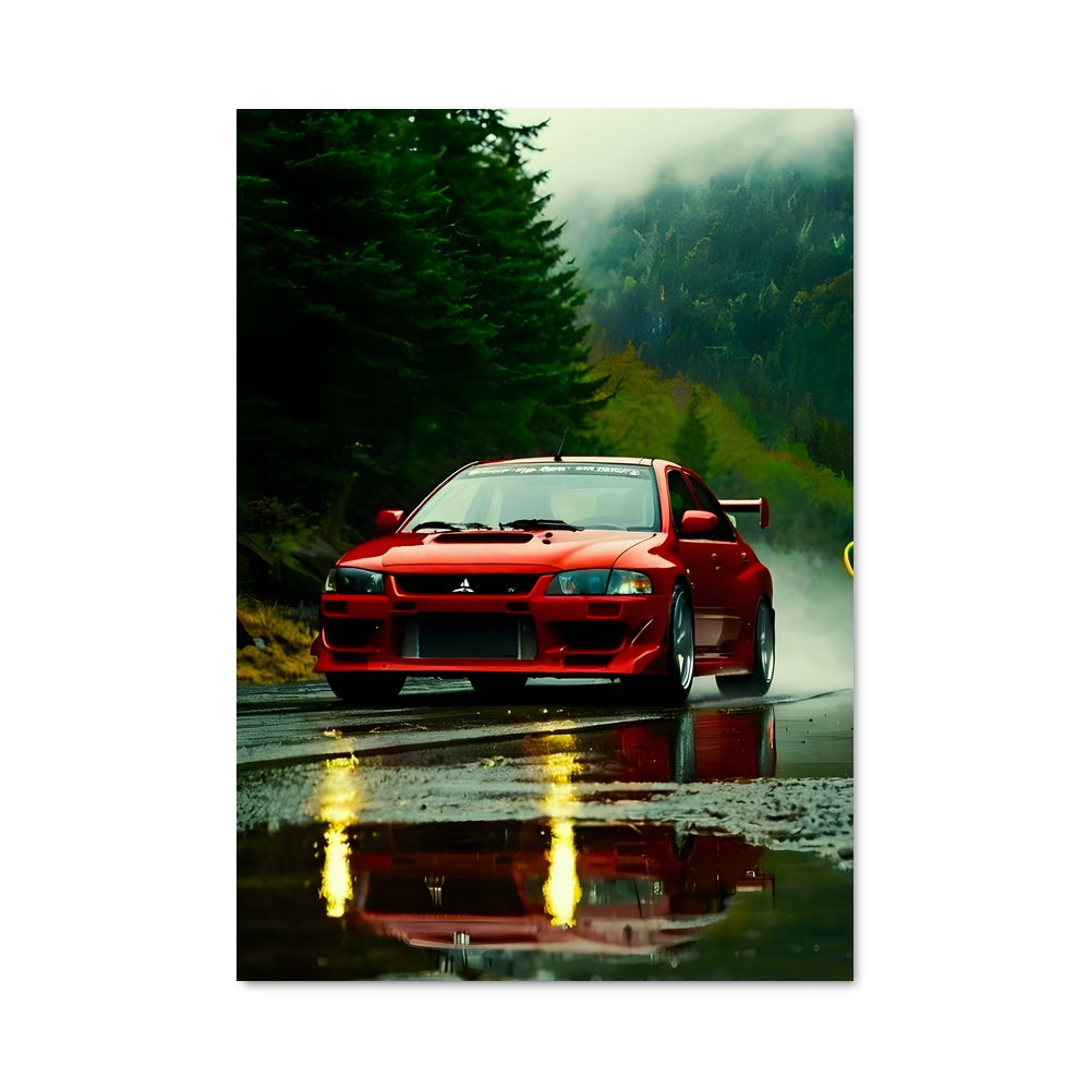 Poster Piste Aquatique