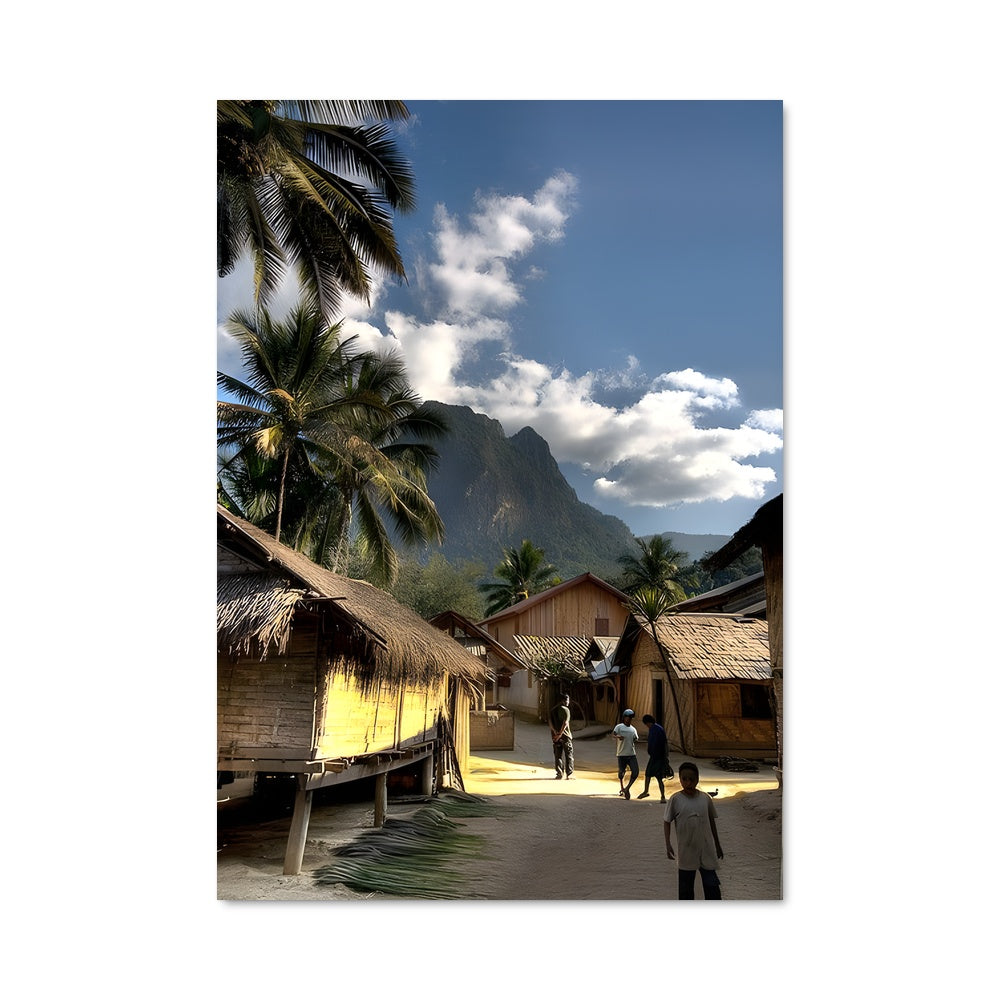 Poster Montagne de Serénité