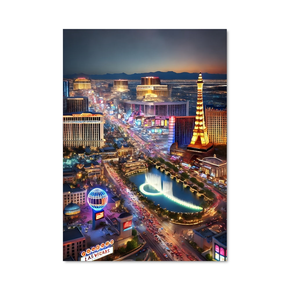 Poster Lumières de Vegas