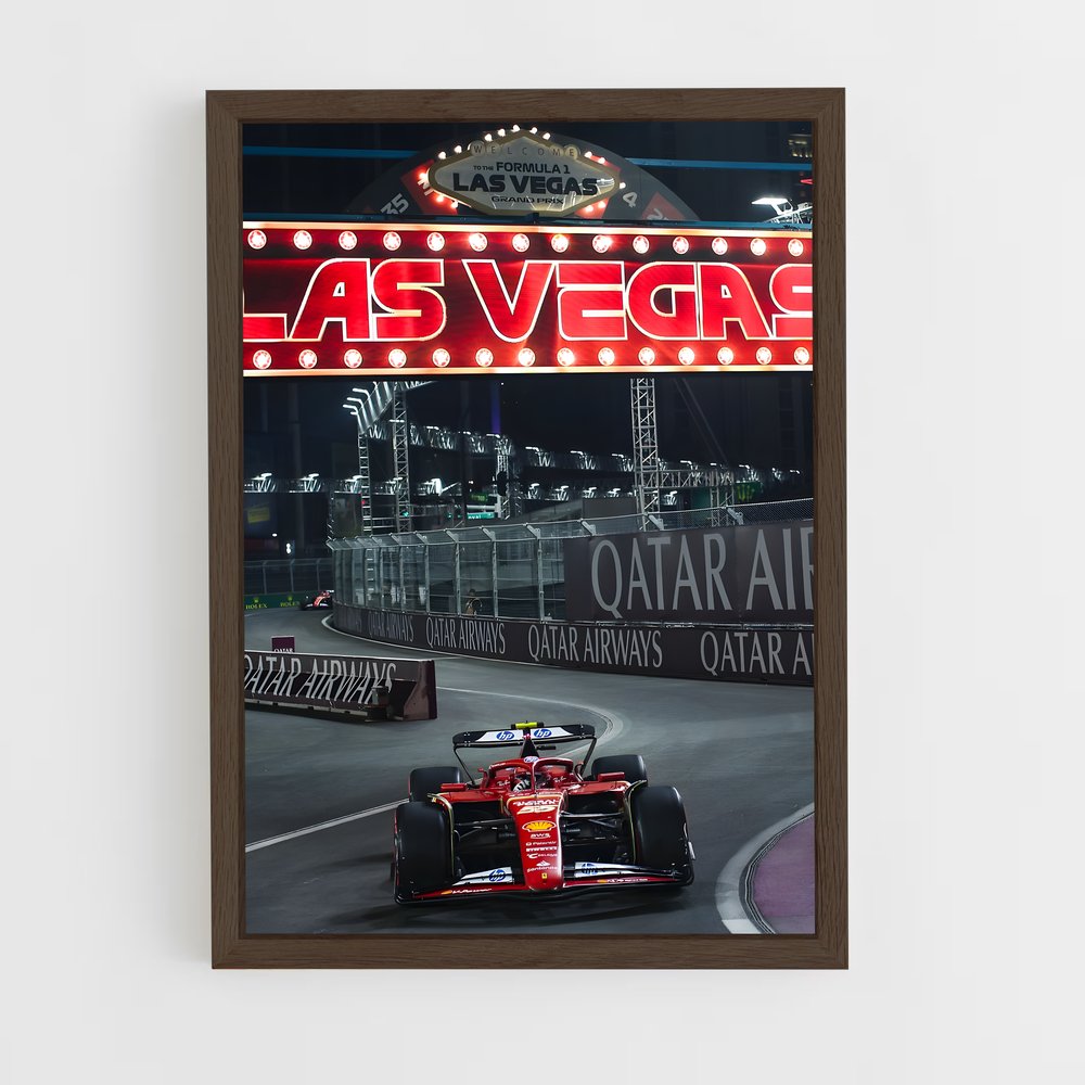 ap-las vegas grand prix-7 cadre Bois foncé