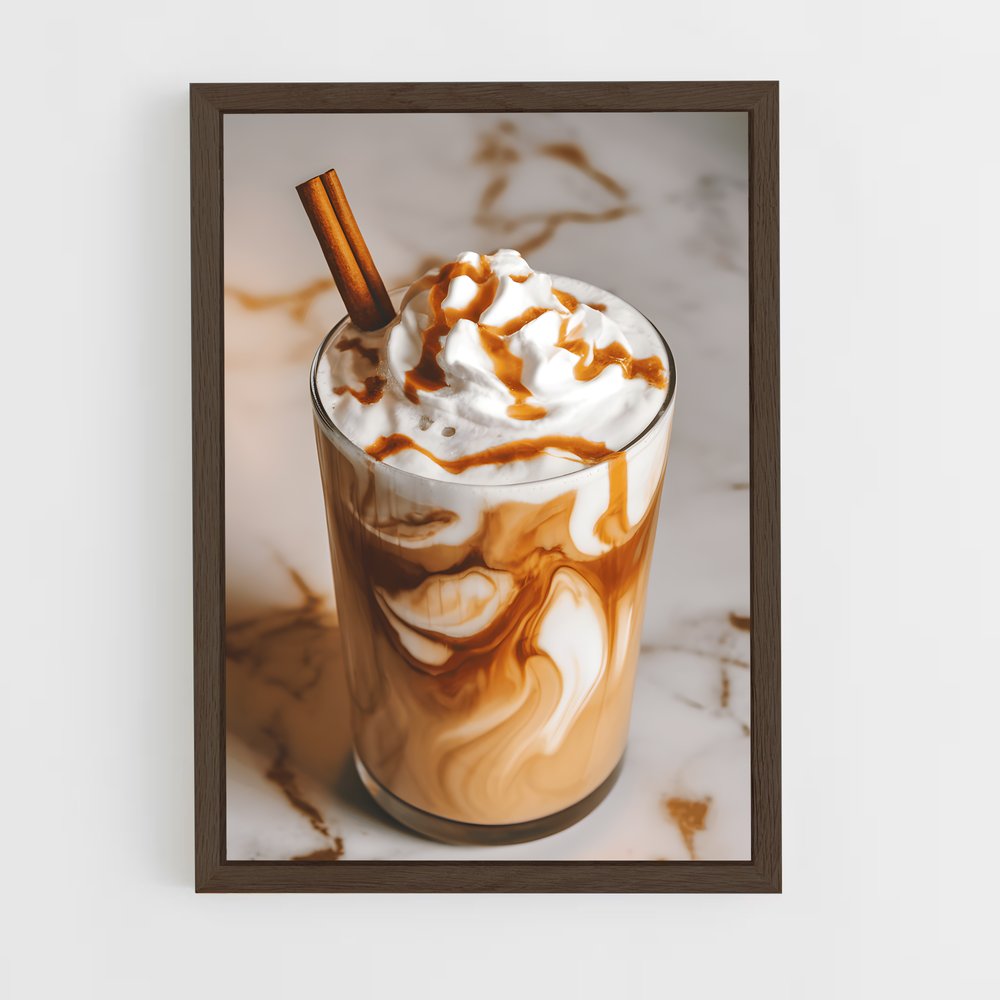 ap-latte-1 cadre Bois foncé