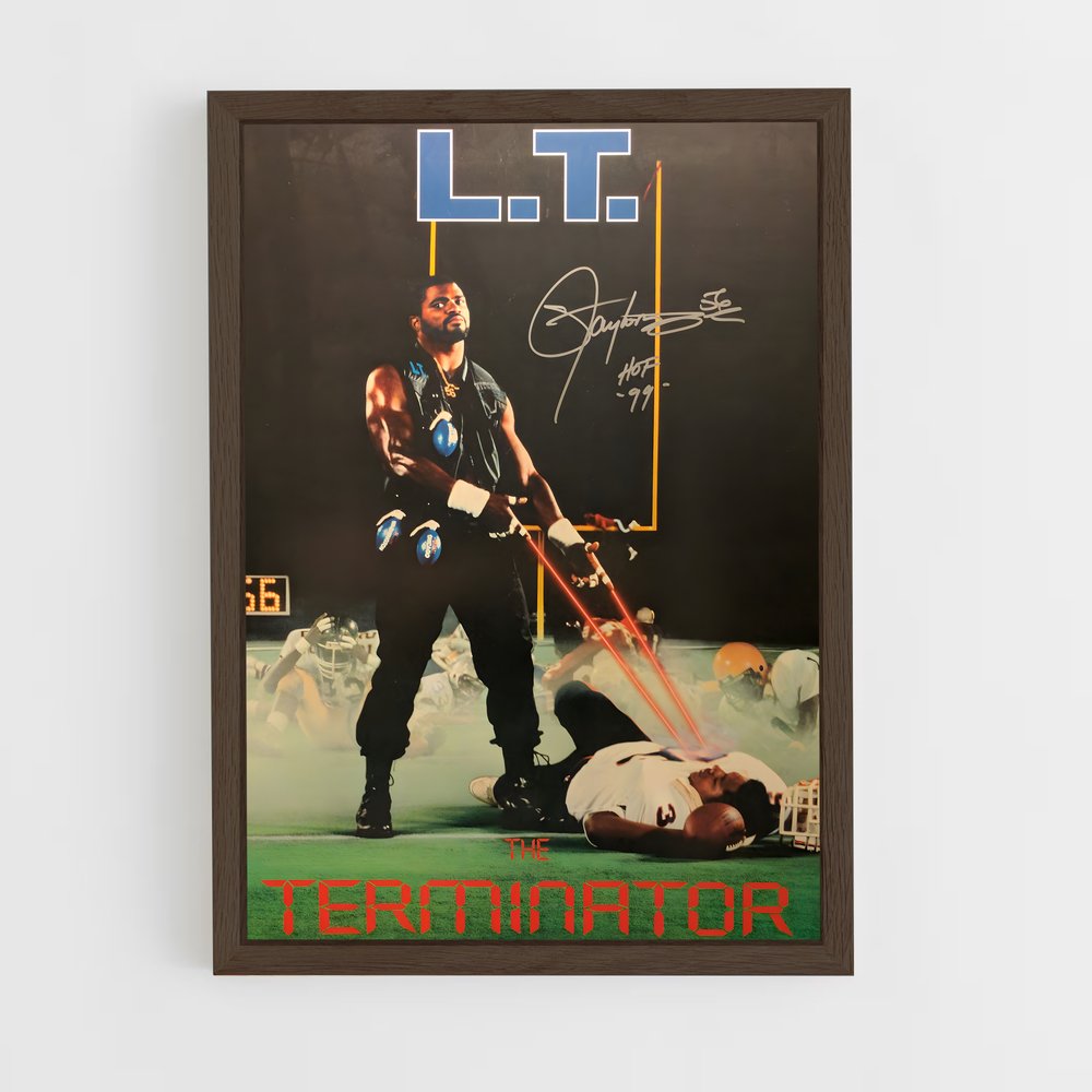 ap-lawrence taylor-2 cadre Bois foncé