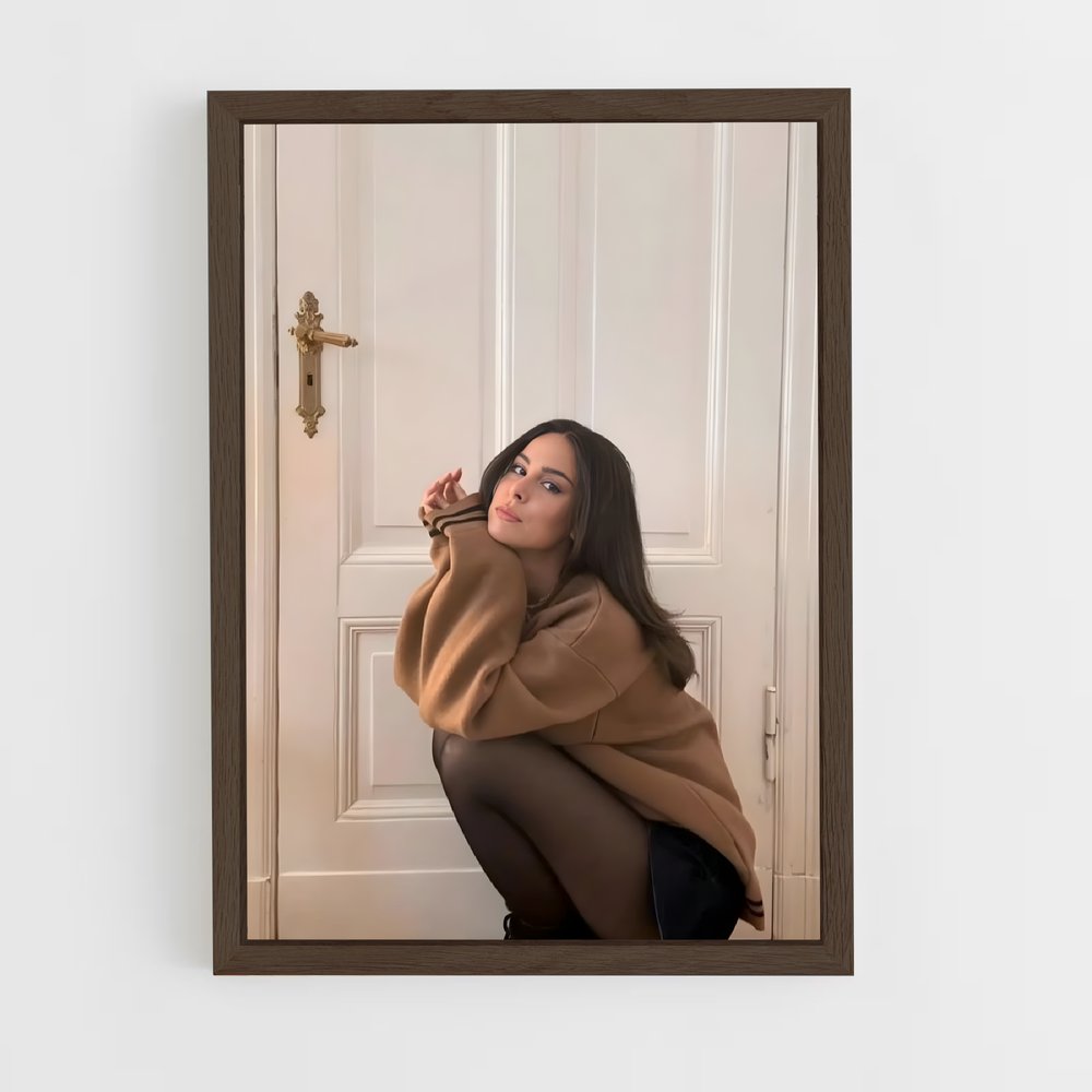 ap-lena meyer-landrut-2 cadre Bois foncé