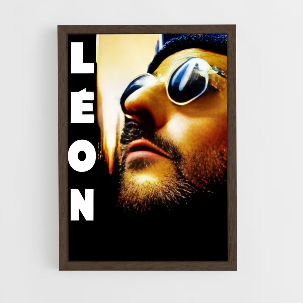 ap-leon the cleaner-2 cadre Bois foncé