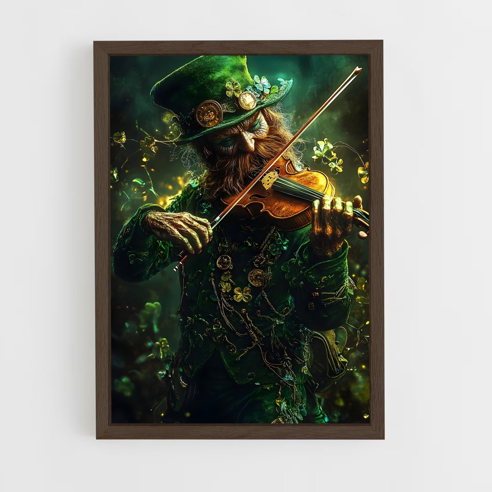 ap-leprechaun-3 cadre Bois foncé