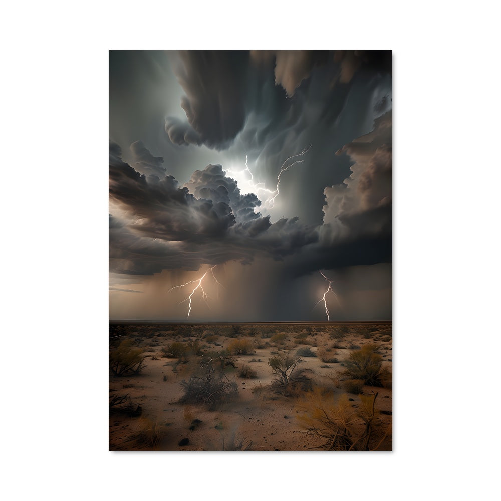 Poster Foudre Éclatante