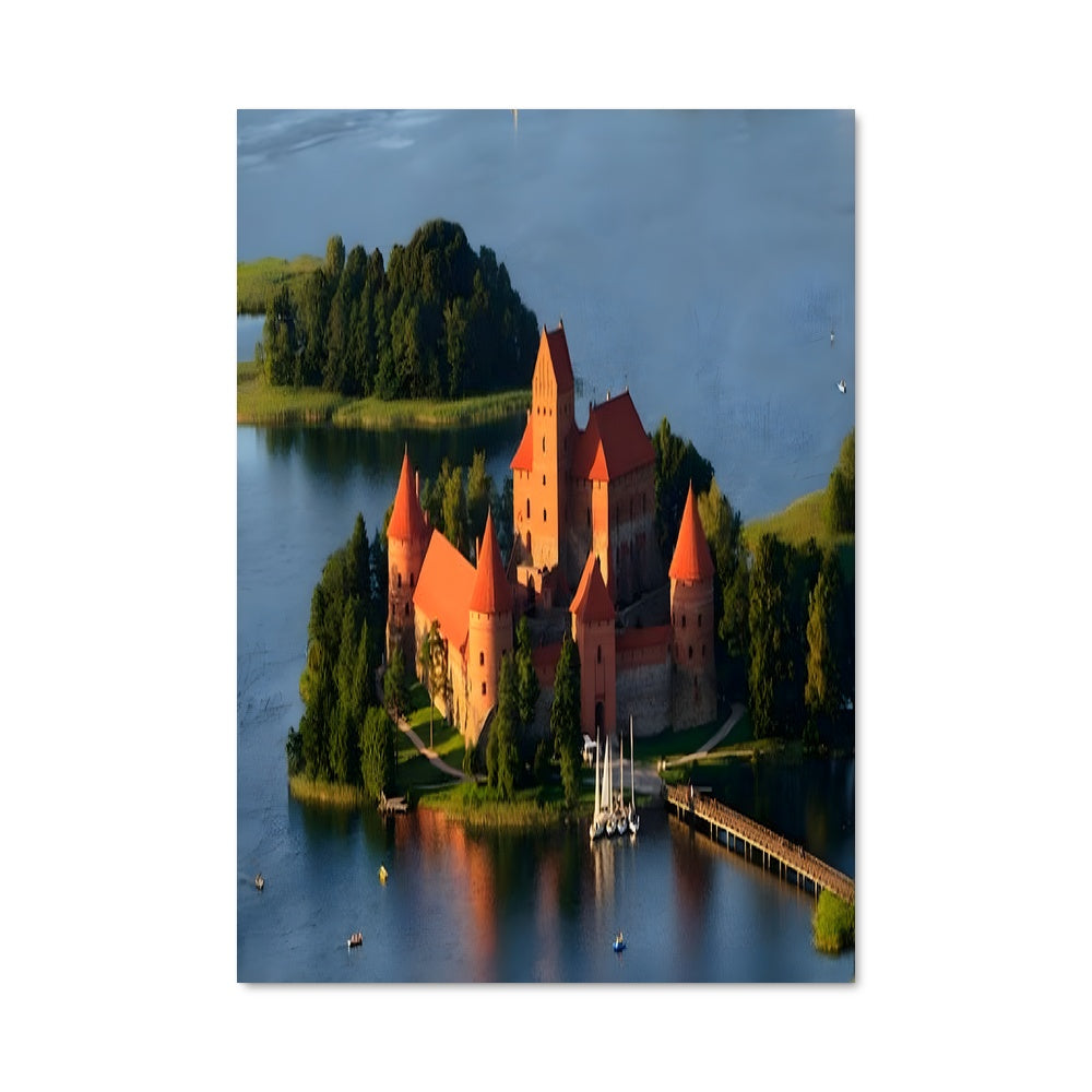 Poster Château des Lacs