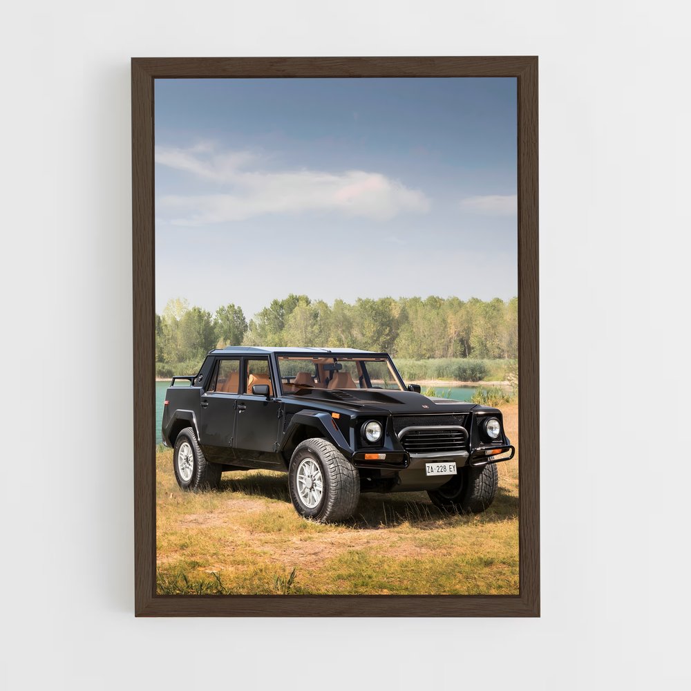 ap-lm002-1 cadre Bois foncé