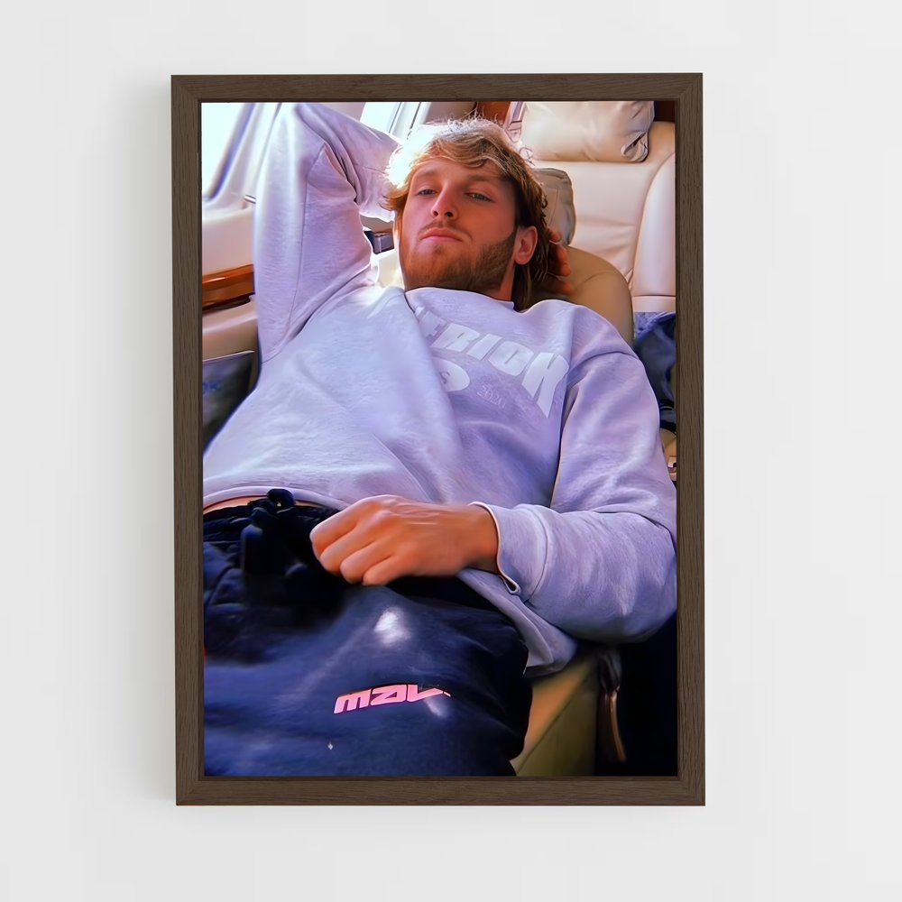 ap-logan paul-7 cadre Bois foncé