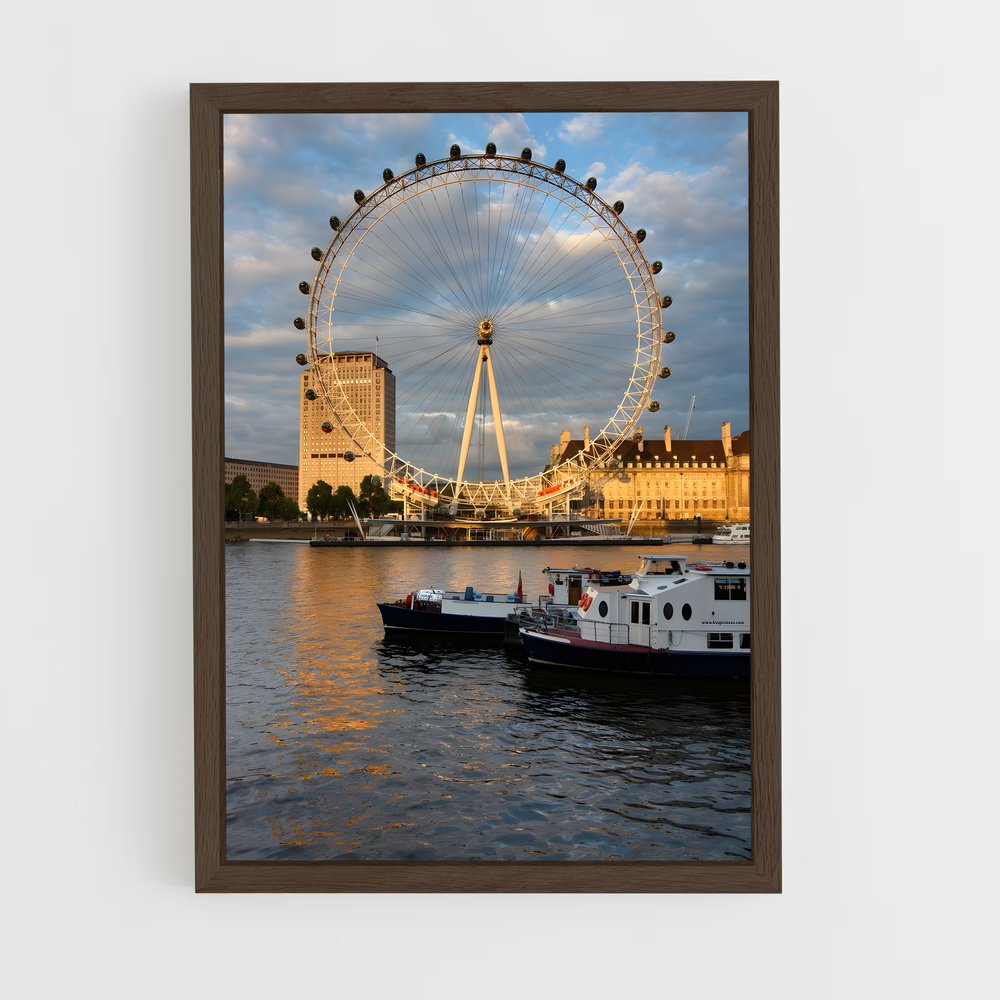 ap-london eye-1 cadre Bois foncé